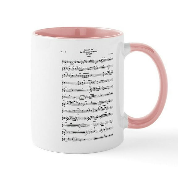 CafePress - Wolfgang Amadeus Mozart Mugs - 11 oz Ceramic Mug - Novelty Coffee Tea Cup