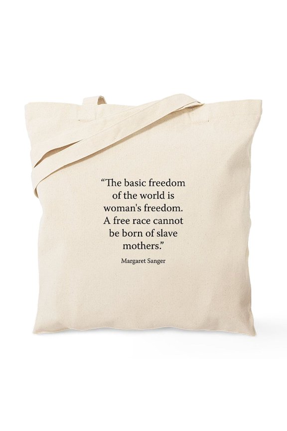 - Woman And The New Race Ch 8 Tote Bag - Unisex Canvas Tote Bag, Beige, 1-Piece