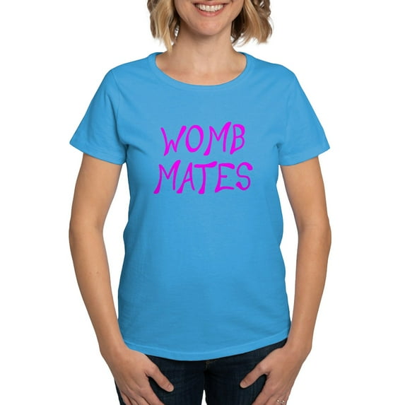 CafePress - Womb Mates Women's Dark T Shirt - Women's Traditional Fit Dark T-Shirt
