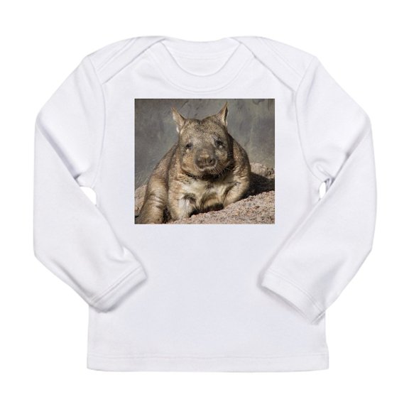 CafePress - Wombat Long Sleeve T Shirt - Long Sleeve Infant T-Shirt