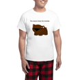 thumbnail image 1 of CafePress - Wombat Men's Light Pajamas - Men's Light Loose Fit Cotton Pajama Set, 1 of 7