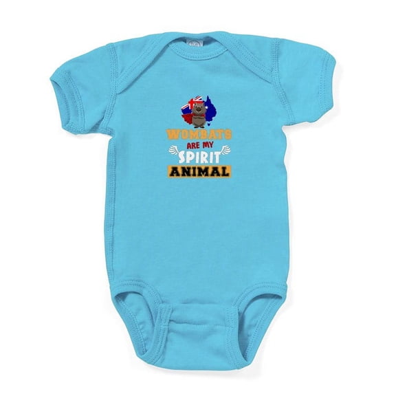 CafePress - Wombats Are My Spirit Animal Australia F Body Suit - Cute Infant Bodysuit Baby Romper - Size Newborn - 24 Months