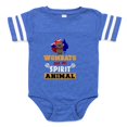 thumbnail image 1 of CafePress - Wombats Are My Spirit Animal Australia Flag Premiu - Cute Infant Baby Football Bodysuit, 1 of 3