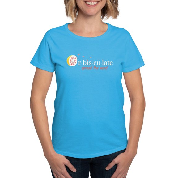CafePress - Women'S Orbisculate Logo T Shirt - Women's Traditional Fit Dark T-Shirt