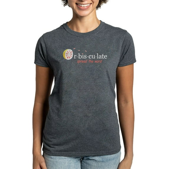 CafePress - Women'S Orbisculate Logo T Shirt - Women's Traditional Fit Dark T-Shirt