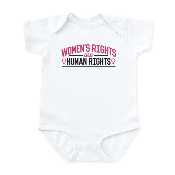 CafePress - Women's Rights Infant Bodysuit - Baby Light Bodysuit, Size Newborn - 24 Months