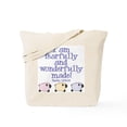 thumbnail image 1 of CafePress - Wonderfully Made Tote Bag - Unisex Canvas Tote Bag, Beige, 1-Piece, 1 of 7