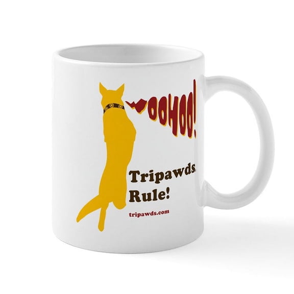 CafePress - Woo Hoo! Mug - 11 oz Ceramic Mug - Novelty Coffee Tea Cup