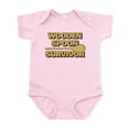 thumbnail image 1 of CafePress - Wooden Spoon Survivor Baby Light Bodysuit - Baby Light Bodysuit, Size Newborn - 24 Months, 1 of 4