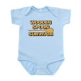 thumbnail image 1 of CafePress - Wooden Spoon Survivor Baby Light Bodysuit - Baby Light Bodysuit, Size Newborn - 24 Months, 1 of 4
