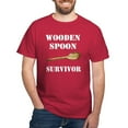 thumbnail image 1 of CafePress - Wooden Spoon Survivor Dark T Shirt - Men's Classic Graphic Cotton T-Shirt, 1 of 4