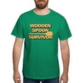 thumbnail image 1 of CafePress - Wooden Spoon Survivor Dark T Shirt - Men's Classic Graphic Cotton T-Shirt, 1 of 4