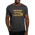 thumbnail image 1 of CafePress - Wooden Spoon Survivor Dark T Shirt - Men's Classic Graphic Cotton T-Shirt, 1 of 4