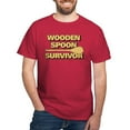 thumbnail image 1 of CafePress - Wooden Spoon Survivor Dark T Shirt - Men's Classic Graphic Cotton T-Shirt, 1 of 4