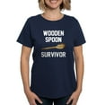 thumbnail image 1 of CafePress - Wooden Spoon Survivor Women's Dark T Shirt - Women's Traditional Fit Dark T-Shirt, 1 of 4