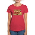 thumbnail image 1 of CafePress - Wooden Spoon Survivor Women's Dark T Shirt - Women's Traditional Fit Dark T-Shirt, 1 of 4