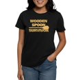 thumbnail image 1 of CafePress - Wooden Spoon Survivor Women's Dark T Shirt - Women's Traditional Fit Dark T-Shirt, 1 of 4