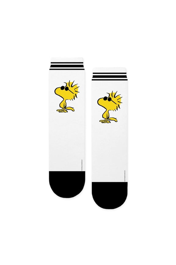 - Woodstock Sunglasses - Unisex Novelty Printed Crew Adult Socks