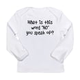 thumbnail image 1 of CafePress - Word No Long Sleeve T Shirt - Long Sleeve Infant T-Shirt, 1 of 2