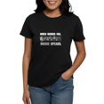 thumbnail image 1 of CafePress - Words Fail Music Speaks T Shirt - Women's Traditional Fit Dark T-Shirt, 1 of 4