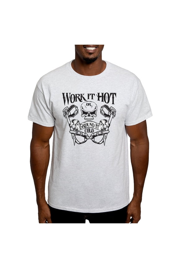- Work It Hot Lineman Logo 1 T Shirt - Men's Classic Graphic T-Shirt