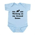 thumbnail image 1 of CafePress - Working On My Ground Game Infant Bodysuit - Baby Light Bodysuit, Size Newborn - 24 Months, 1 of 4