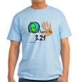 thumbnail image 1 of CafePress - World Down Syndrome Day Light T Shirt - Men's Classic Graphic T-Shirt, 1 of 4
