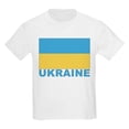 thumbnail image 1 of CafePress - World Flag Ukraine Kids T Shirt - Light T-Shirt Kids XS-XL, 1 of 4