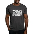 thumbnail image 1 of CafePress - World Okayest Brother Dark T Shirt - Men's Classic Graphic Cotton T-Shirt, 1 of 4