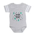 thumbnail image 1 of CafePress - World’S Best Auntie Midcentury - Cute Infant Baby Football Bodysuit, 1 of 3