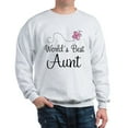 thumbnail image 1 of CafePress - World's Best Aunt Sweatshirt - Crew Neck Sweatshirt, 1 of 4