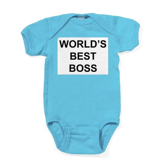 CafePress - World's Best Boss Infant Bodysuit - Cute Infant Bodysuit Baby Romper - Size Newborn - 24 Months