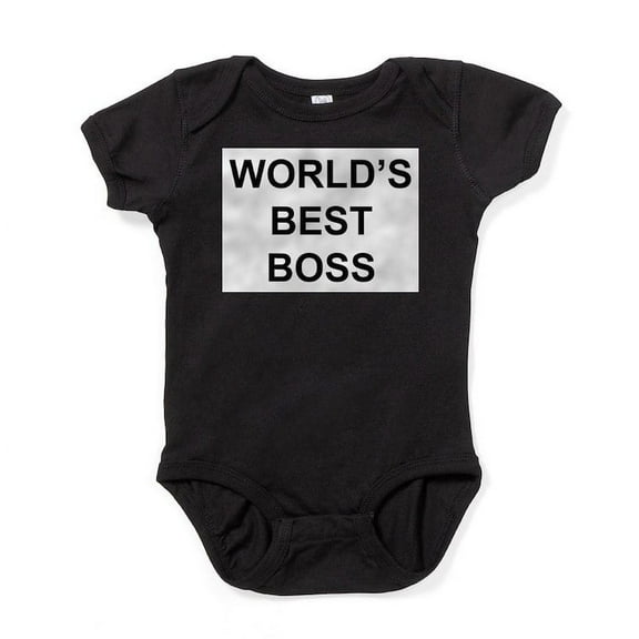 CafePress - World's Best Boss Infant Bodysuit - Cute Infant Bodysuit Baby Romper - Size Newborn - 24 Months