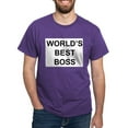 thumbnail image 1 of CafePress - World's Best Boss Light T Shirt - Men's Classic Graphic Cotton T-Shirt, 1 of 4