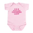thumbnail image 1 of CafePress - World's Best Cleaning Lady Infant Bodysuit - Baby Light Bodysuit, Size Newborn - 24 Months, 1 of 4