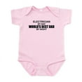 thumbnail image 1 of CafePress - World's Best Dad Electrician Infant Bodysuit - Baby Light Bodysuit, Size Newborn - 24 Months, 1 of 4