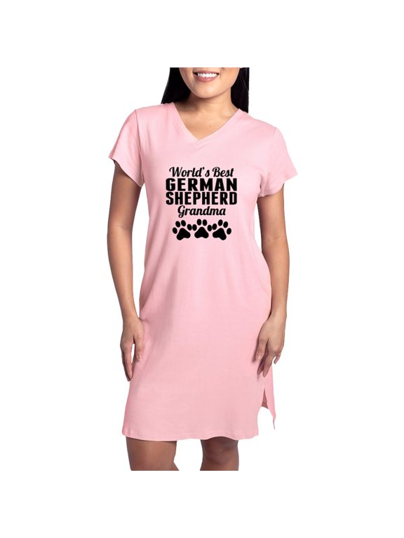 - World's Best German Shepherd Grandma Women's Night - Women's Nightshirt