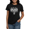 thumbnail image 1 of CafePress - World's Best Golden Retriever? Grandma T Shirt - Women's Traditional Fit Dark T-Shirt, 1 of 4