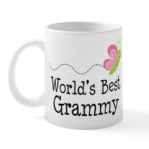 CafePress - World's Best Grammy Mug - 11 oz Ceramic Mug - Novelty Coffee Tea Cup
