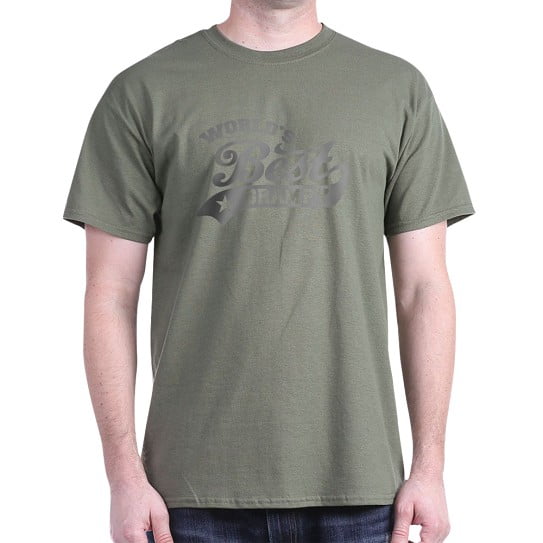 CafePress - World's Best Grampy Ever Dark T Shirt - Men's Classic Cotton T-Shirts