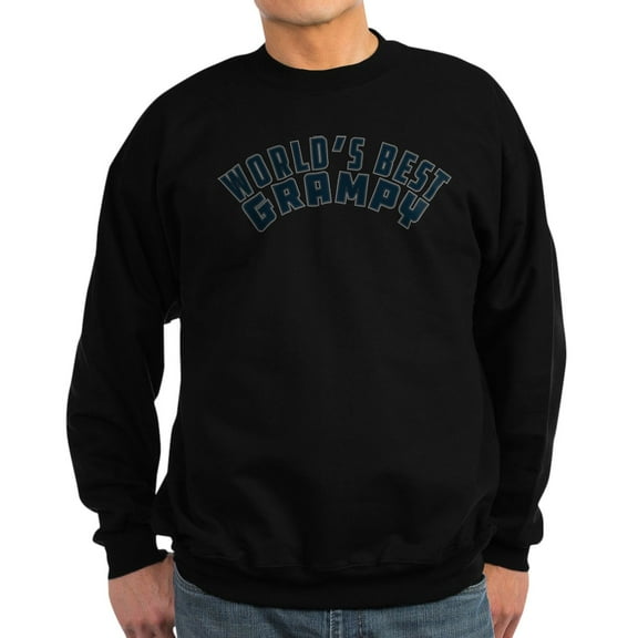 CafePress - World's Best Grampy Sweatshirt (Dark) - Classic Crew Neck Sweatshirt