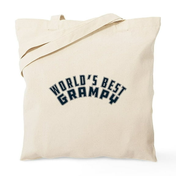 CafePress - World's Best Grampy Tote Bag - Unisex Canvas Tote Bag, Beige, 1-Piece