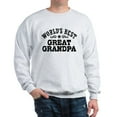thumbnail image 1 of CafePress - World's Best Great Grandpa Sweatshirt - Crew Neck Sweatshirt, 1 of 4