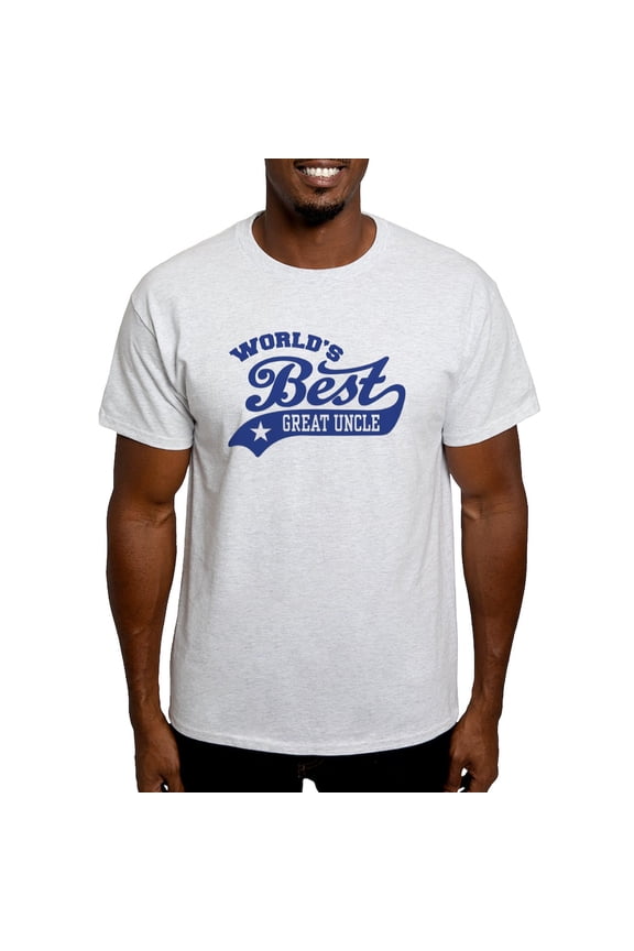 - World's Best Great Uncle Light T Shirt - Men's Classic Graphic T-Shirt