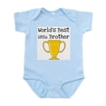 thumbnail image 1 of CafePress - World's Best Little Brother Infant Bodysuit - Baby Light Bodysuit, Size Newborn - 24 Months, 1 of 4