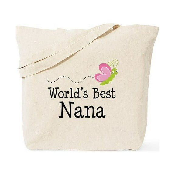 CafePress - World's Best Nana Tote Bag - Unisex Canvas Tote Bag, Beige, 1-Piece