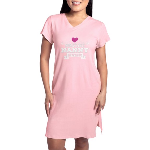 CafePress - World's Best Nanny Ever - Women's Nightshirt