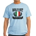 thumbnail image 1 of CafePress - World's Best Nonno Light T Shirt - Men's Classic Graphic T-Shirt, 1 of 4