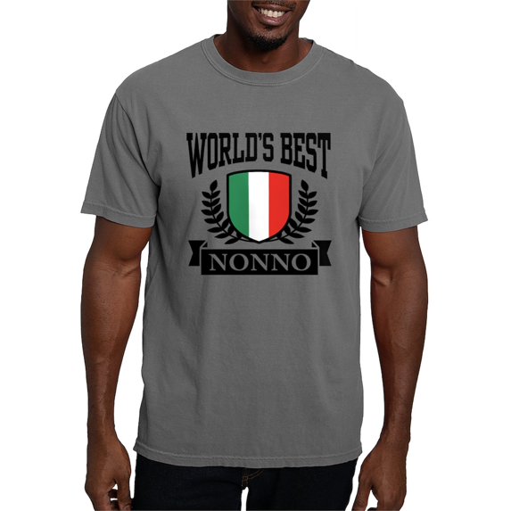 CafePress - World's Best Nonno T Shirt - Mens Comfort Colors Shirt