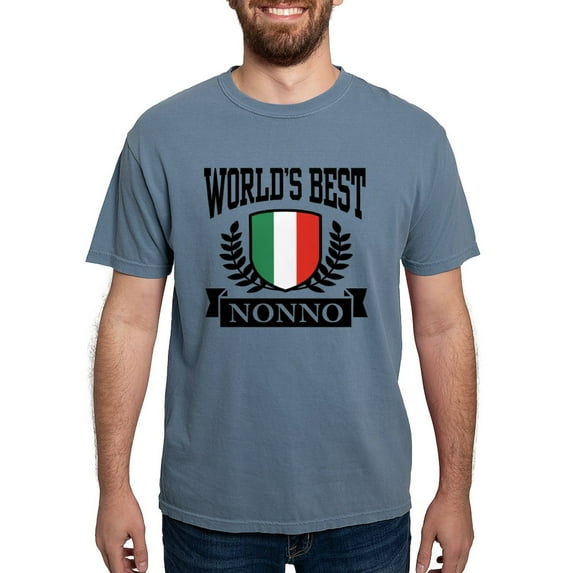 CafePress - World's Best Nonno T Shirt - Mens Comfort Colors Shirt